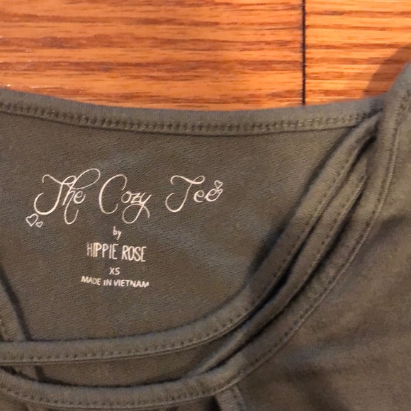 Army green tee shirt - Picture 3 of 3